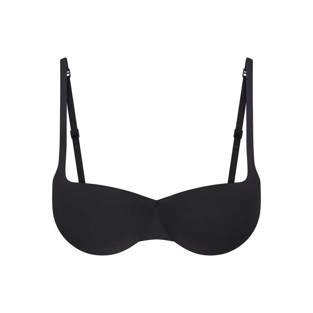 NWT Skims Black Ultimate Push Up Balconette Bra 36 DD Onyx - Picture 6 of 15